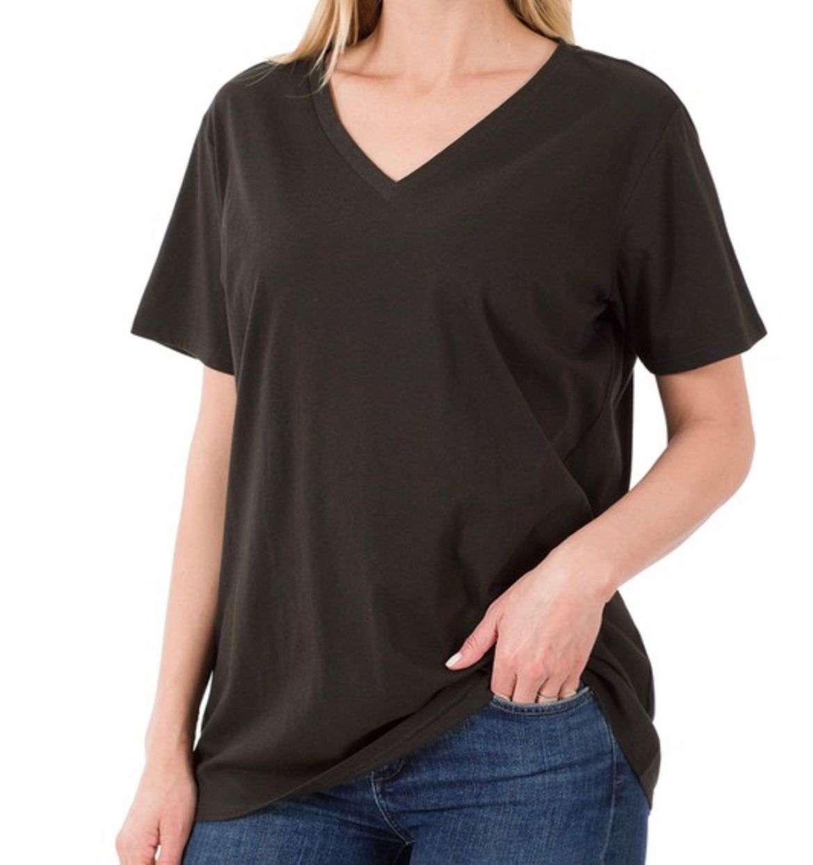 Camiseta Novio con Cuello en V