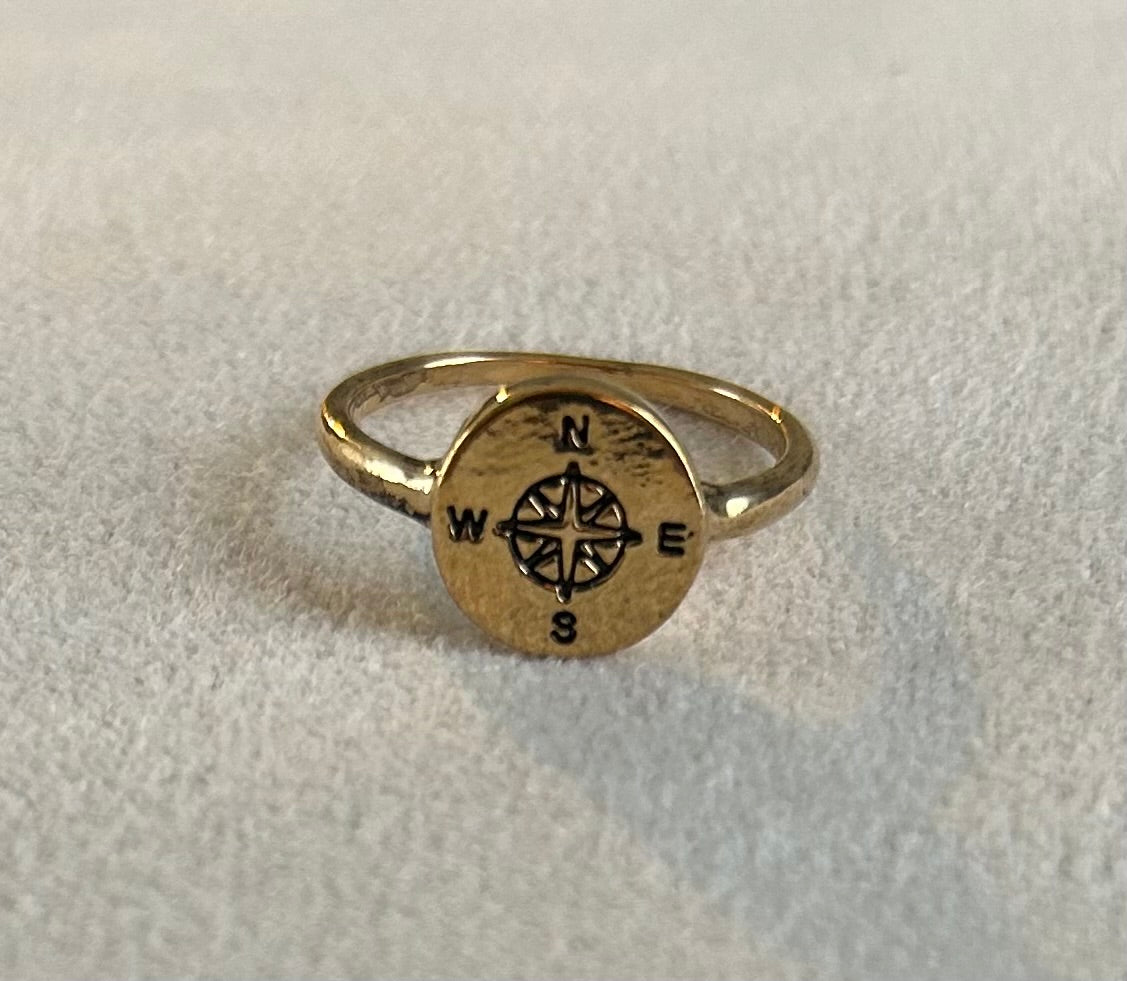 Compass Accent Ring
