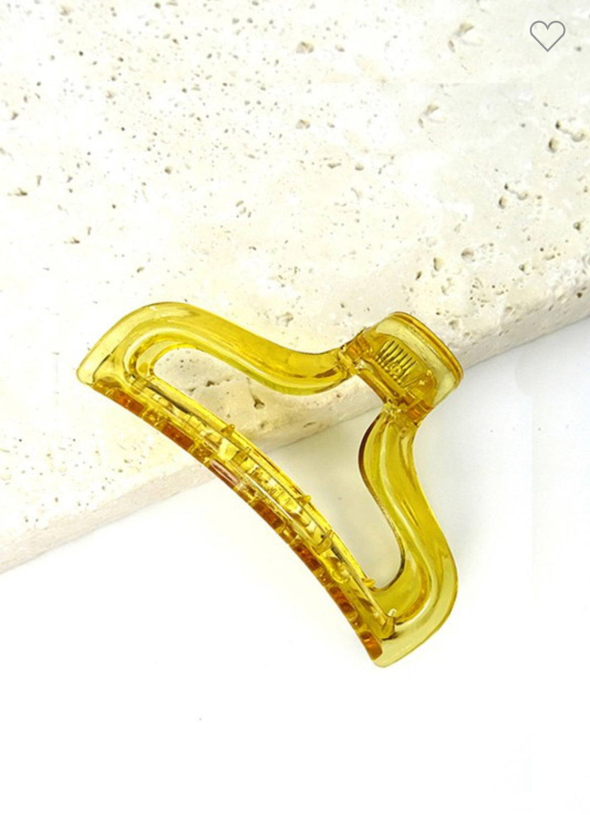Translucent Claw Clip