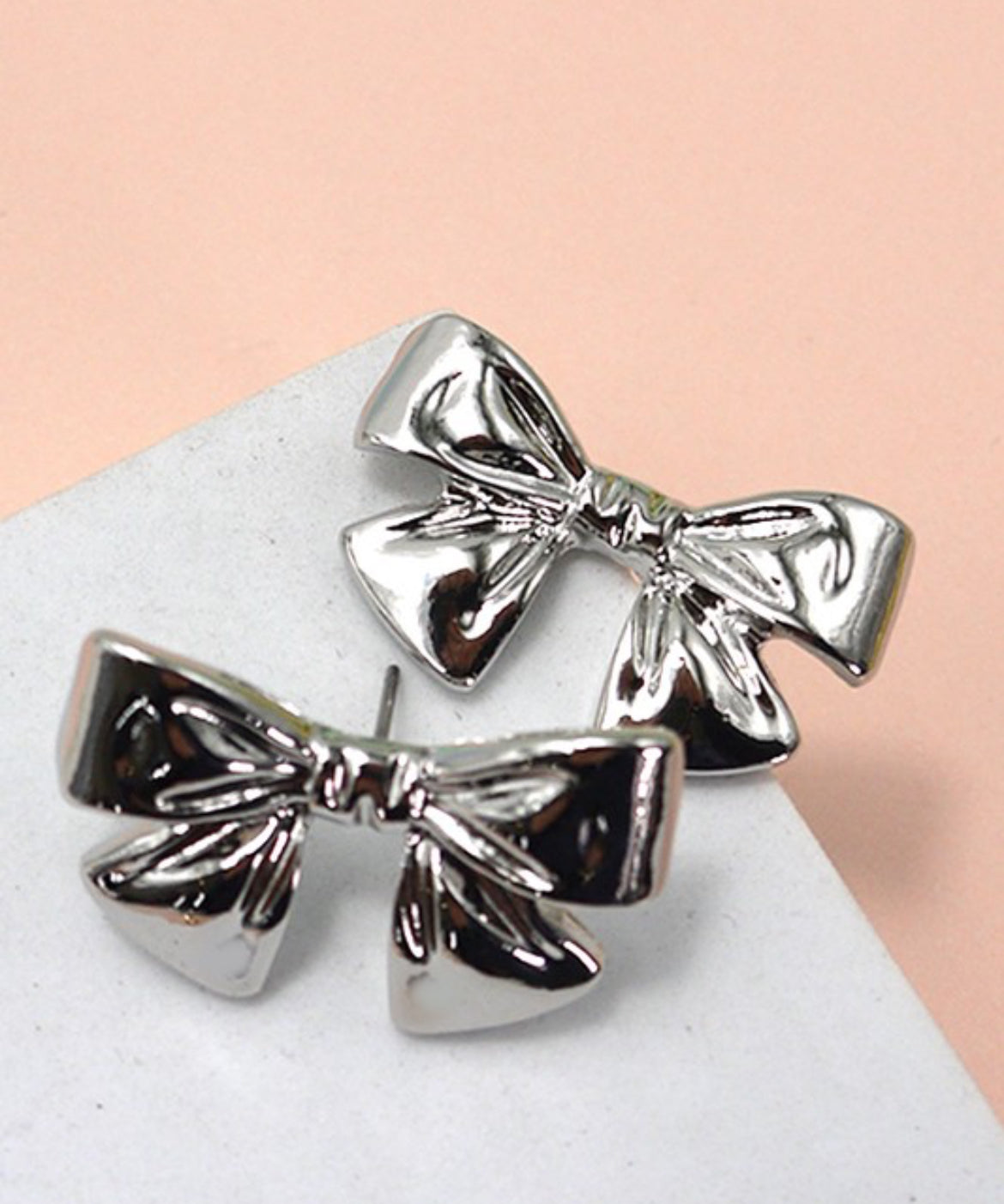 Classic Bow Stud Earrings