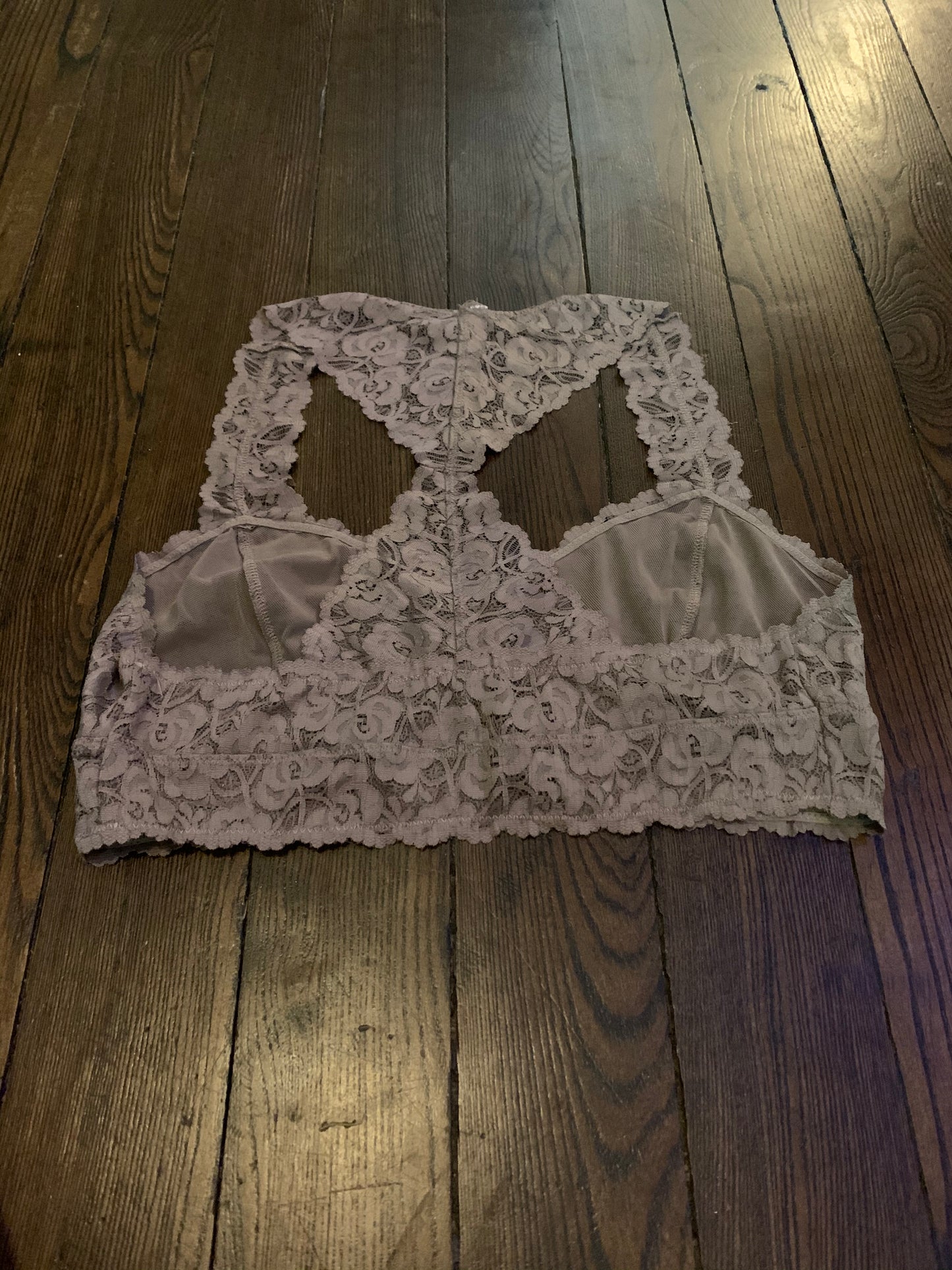 Plus Size Bralette in Cocoa