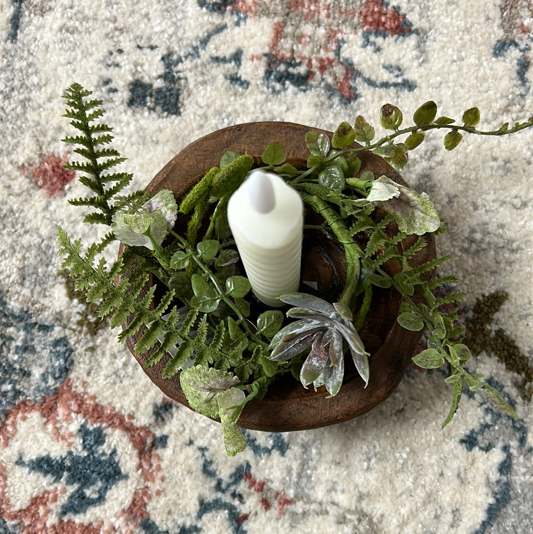 Anillo Vela Suculenta Pequeño