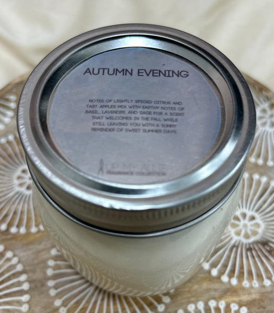 Up My Allie Jar Candle- Autumn Evening