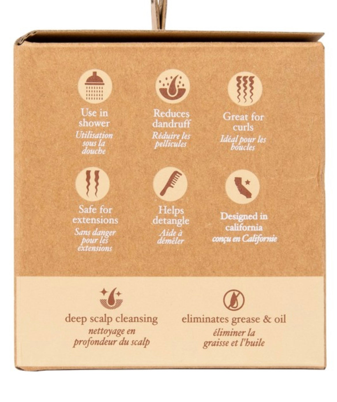 Biodegradable Long Bristle Shampoo Brush