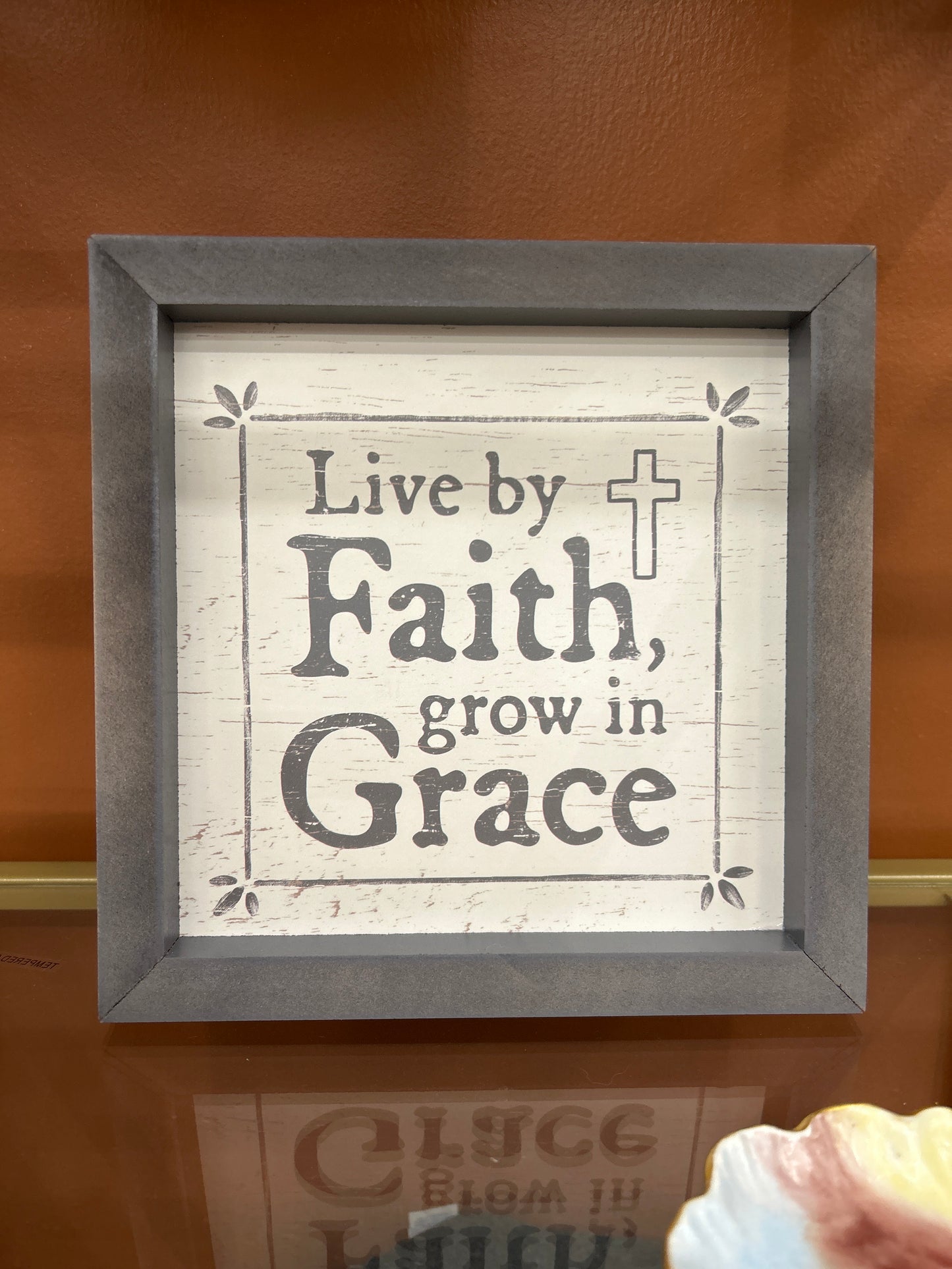 Live By Faith Sign