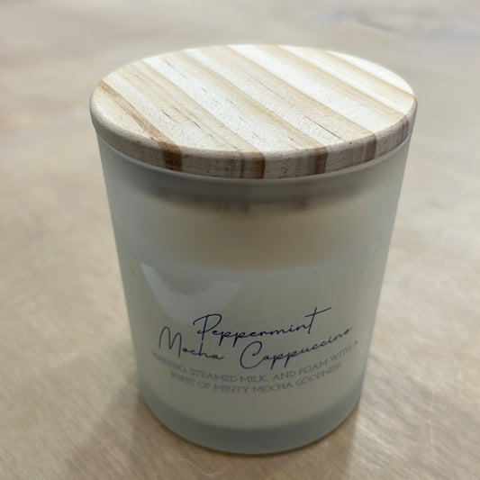 Peppermint Mocha Cappuccino Candle