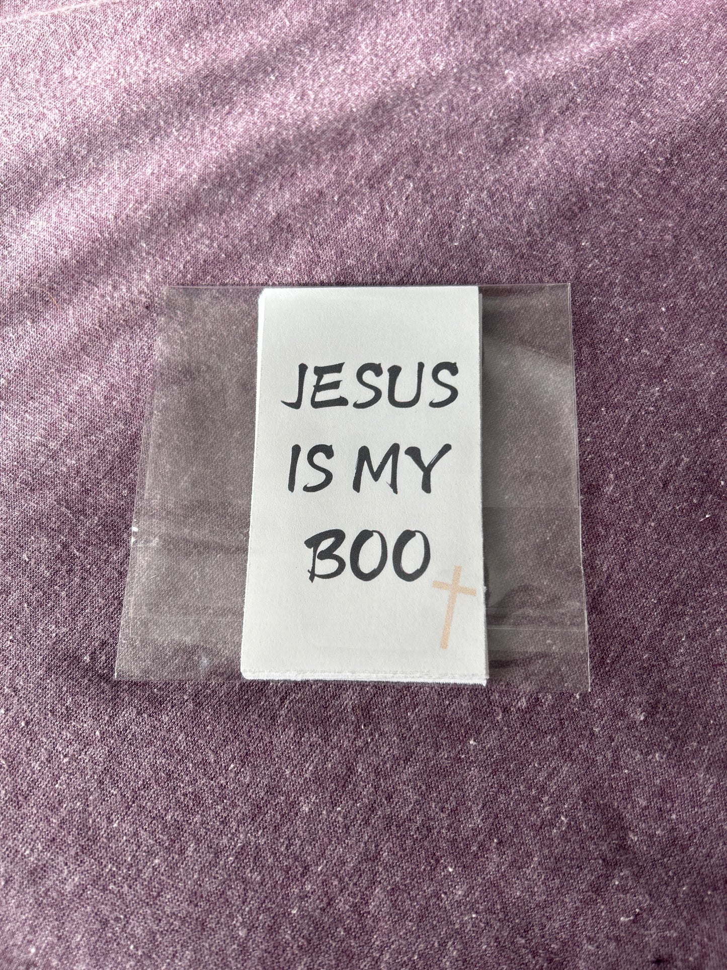 Jesus Is My Boo Trick or Treat Cards