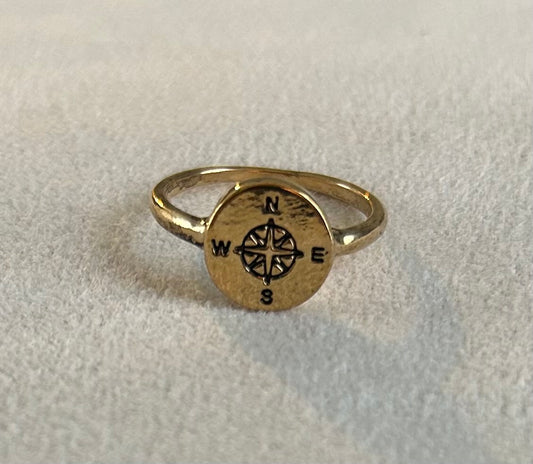 Compass Accent Ring