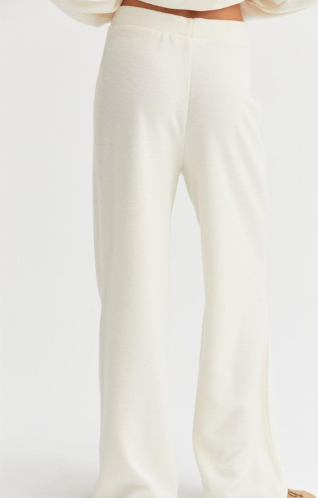 High Waist Straight Leg Pants