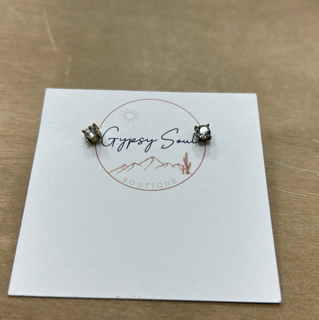 Diamond Stud Earrings