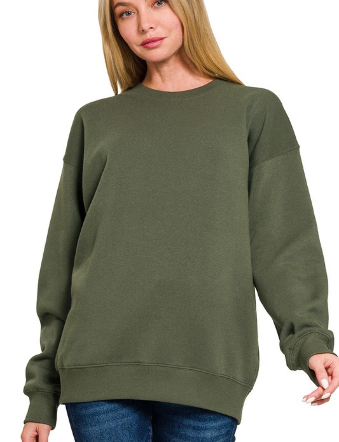 Jackie Fleece Crewneck