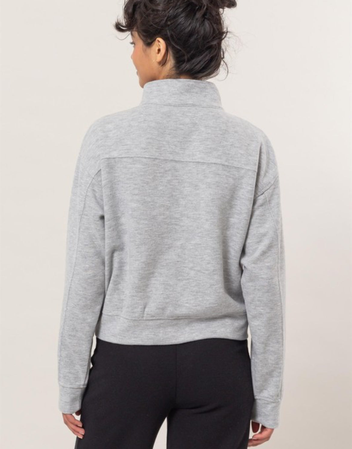 Half Zip Sweatshirt