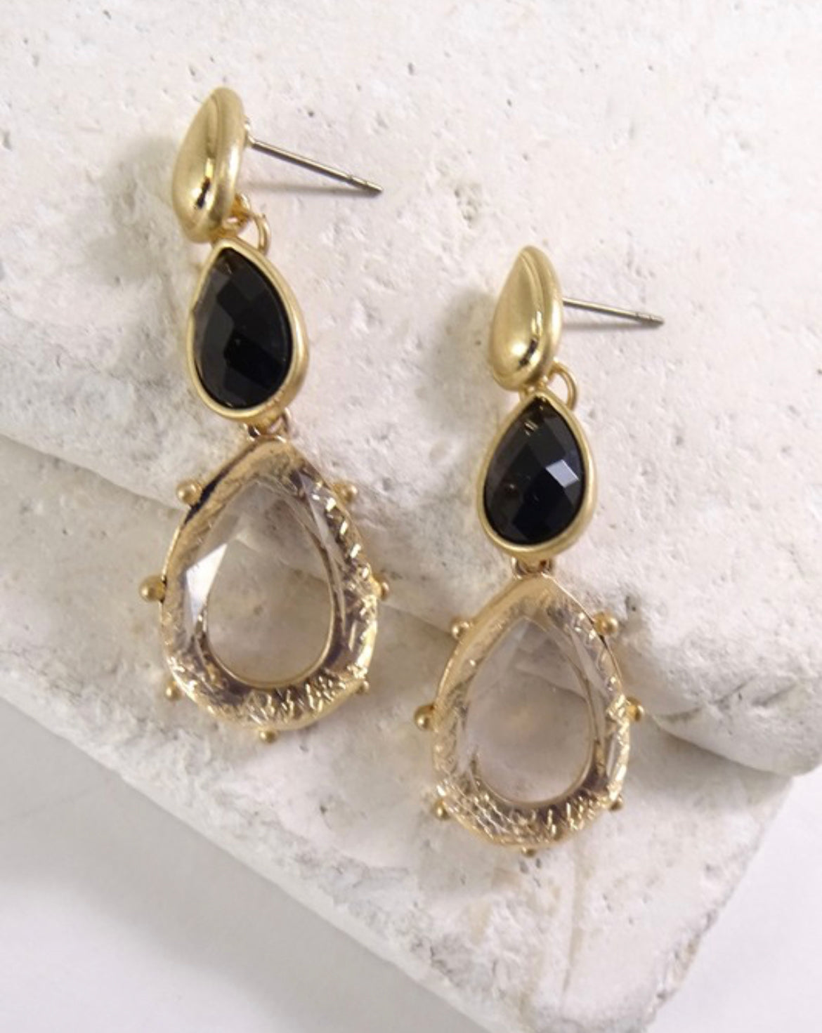 Tiered Teardrop Earrings