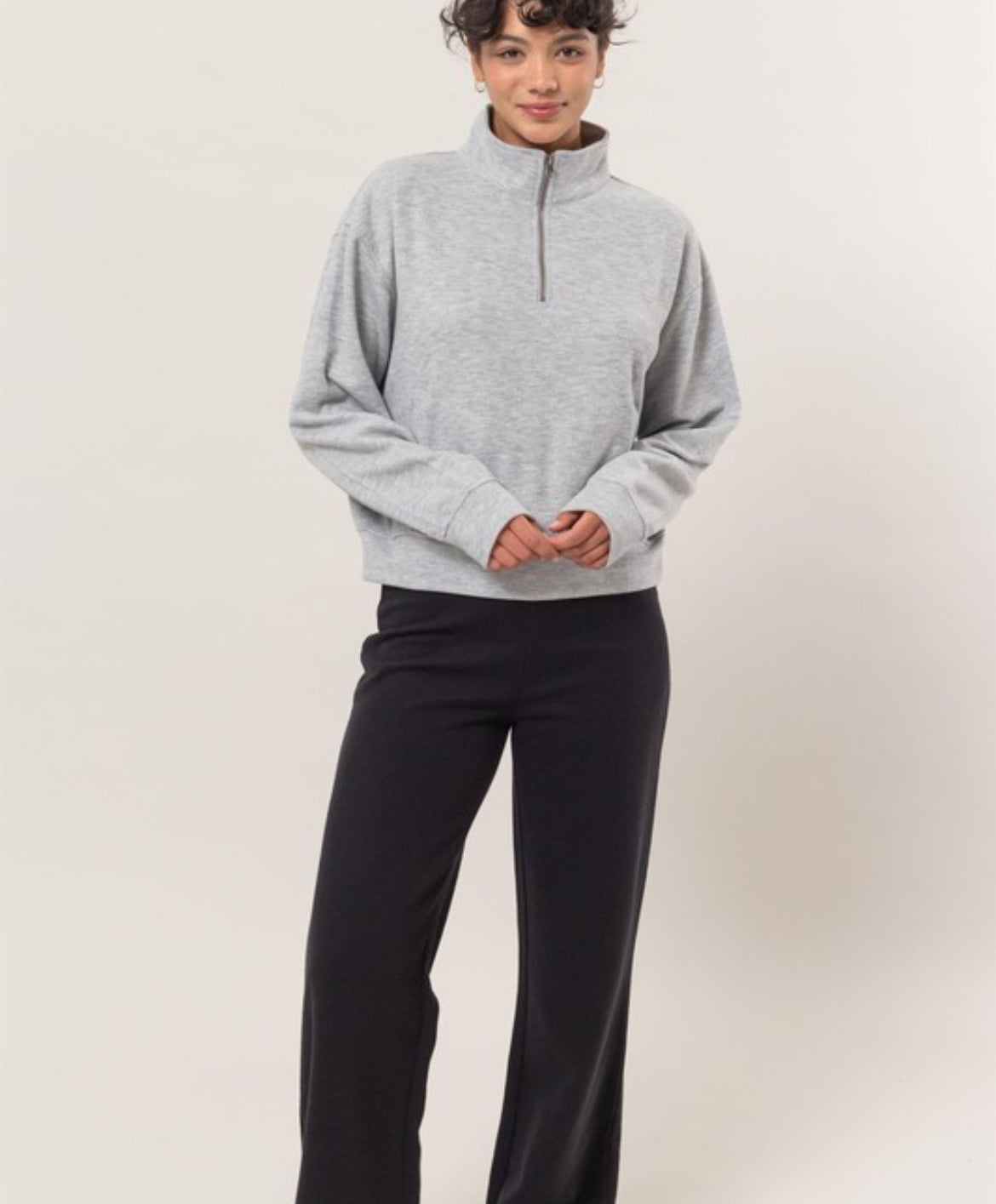 Half Zip Sweatshirt