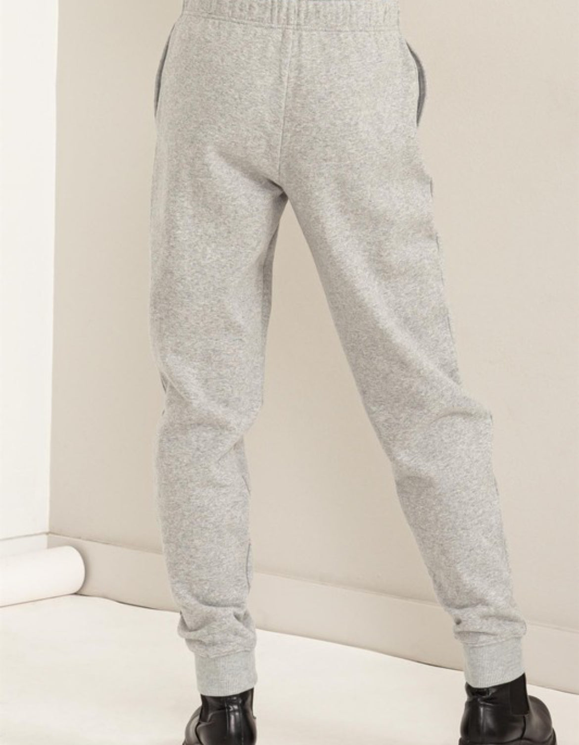 Mid Rise Drawstring Jogger Pants