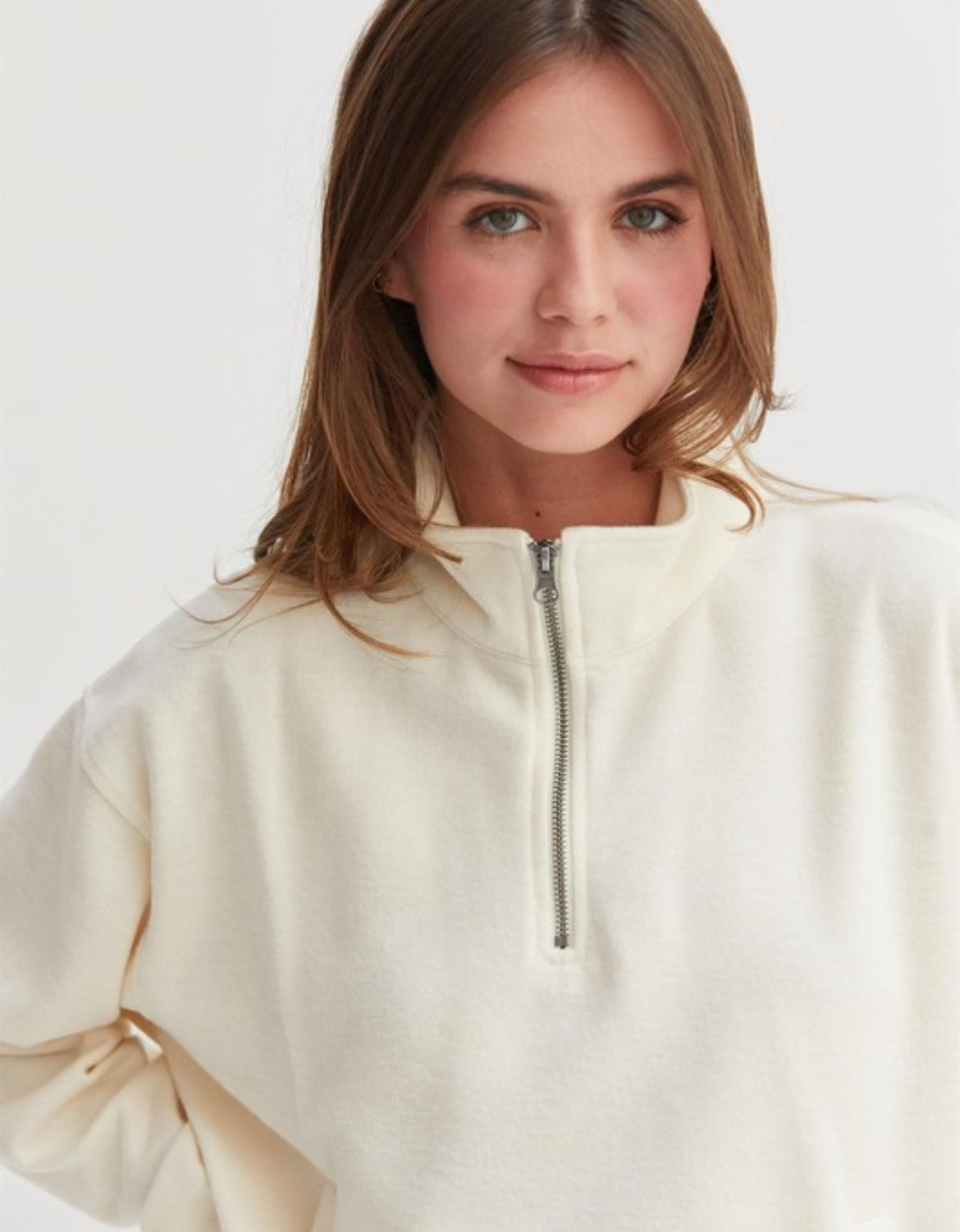 Half Zip Sweatshirt