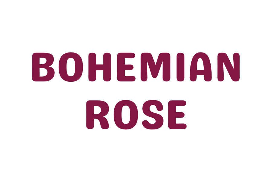 Bohemian Rose Candle