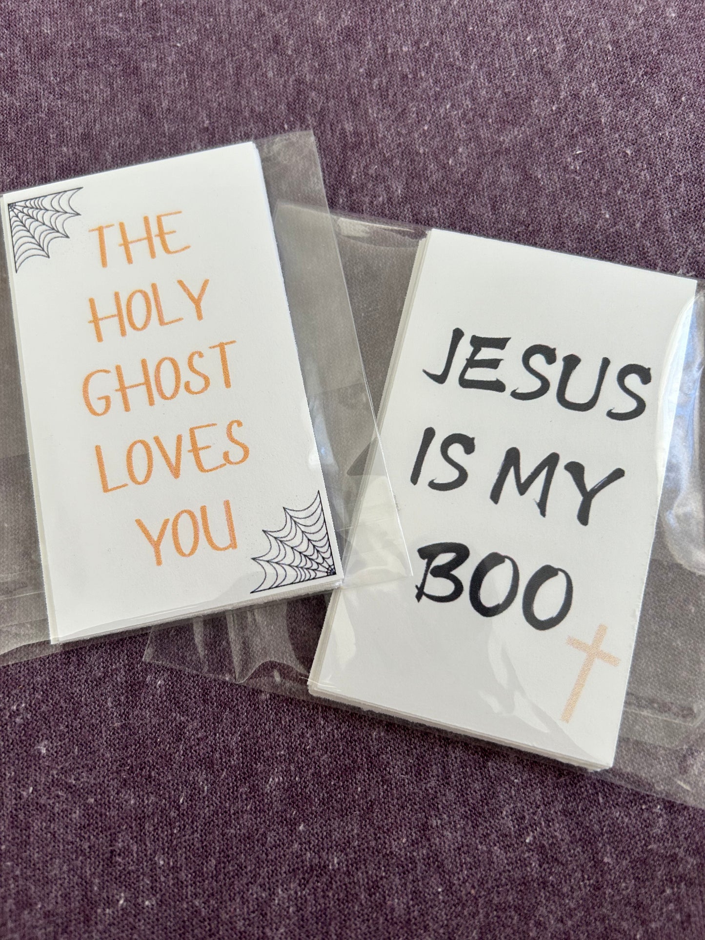 The Holy Ghost Loves You Trick Or Treat Cards