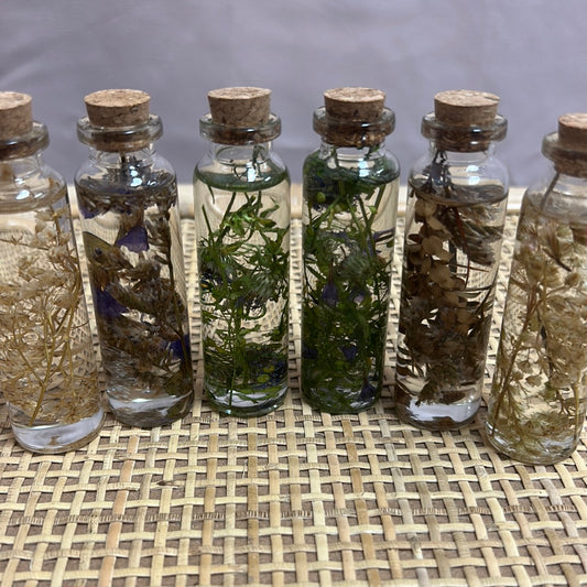 Dried Floral Vials- Small
