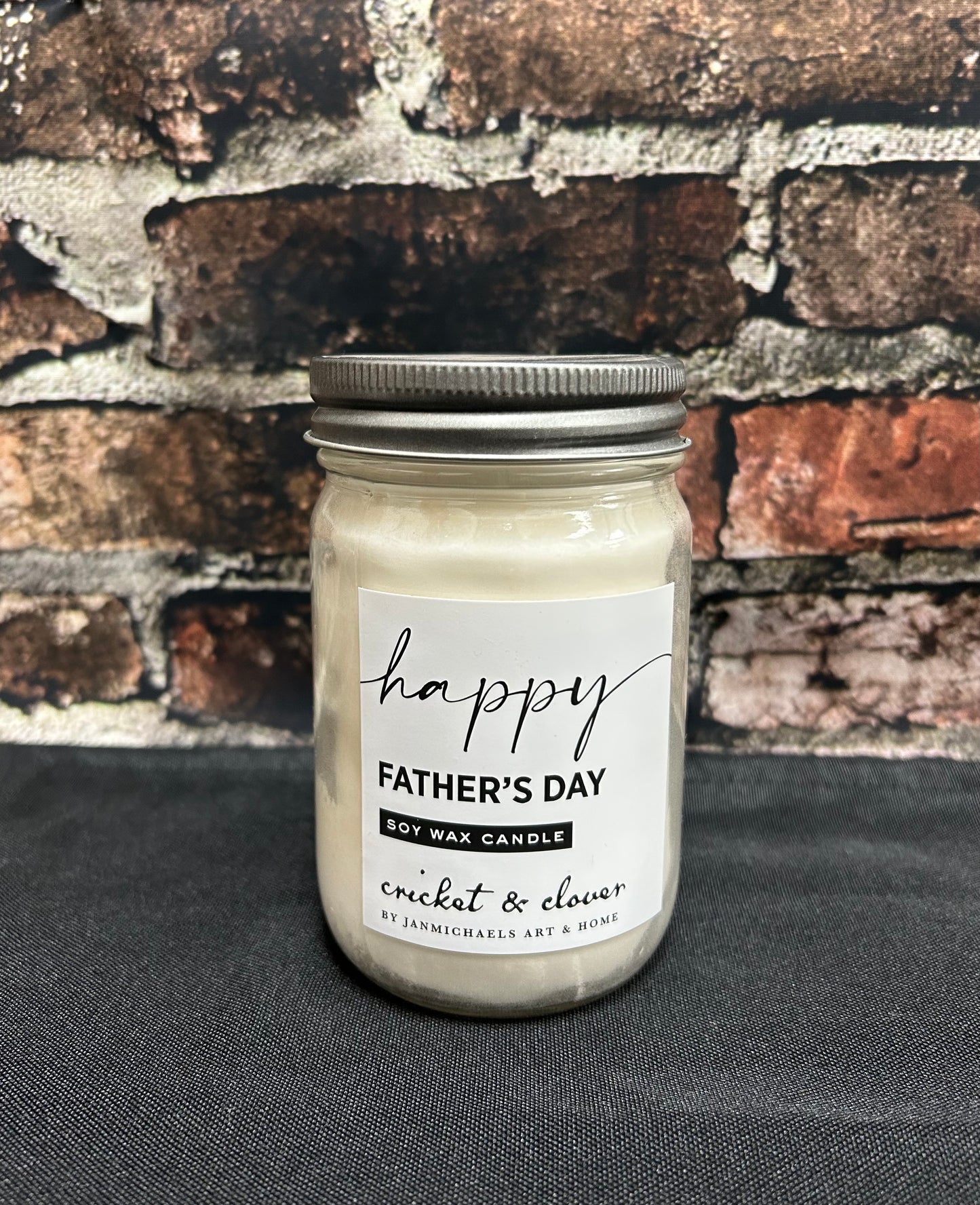 Happy Fathers Day Candle
