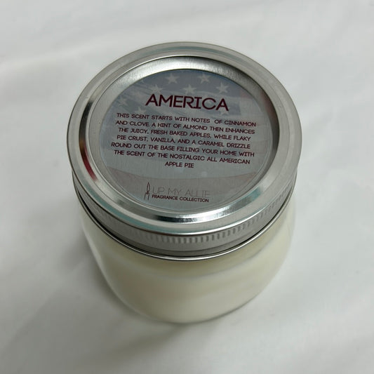Up My Allie Jar Candle- America