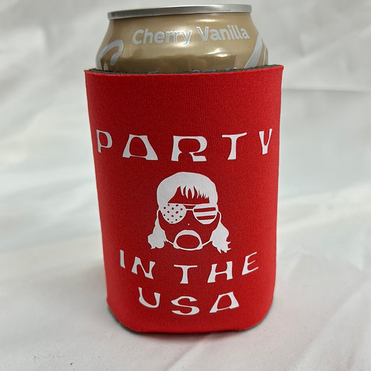 Fiesta en EE. UU. Enfriador de latas
