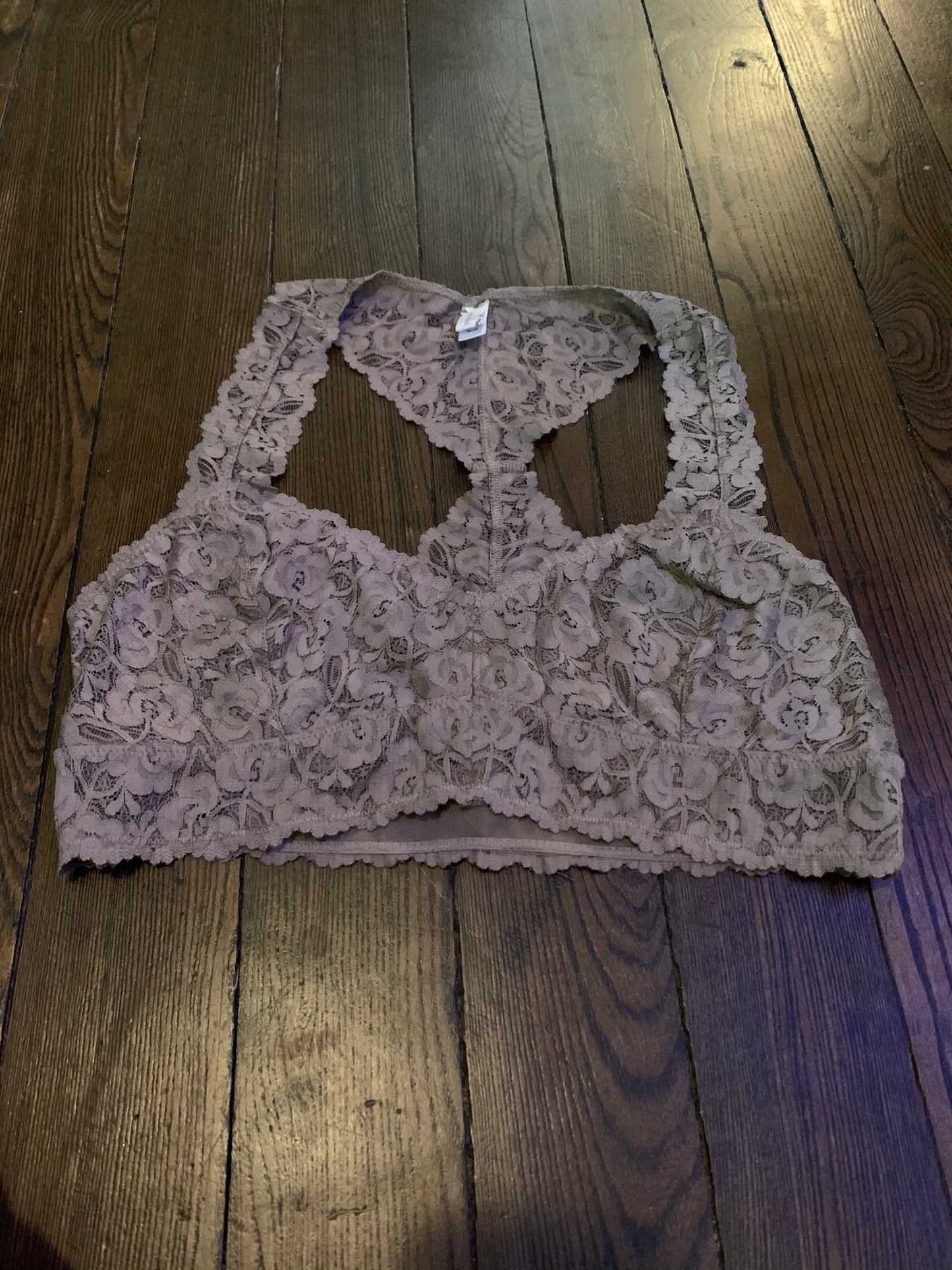 Plus Size Bralette in Cocoa