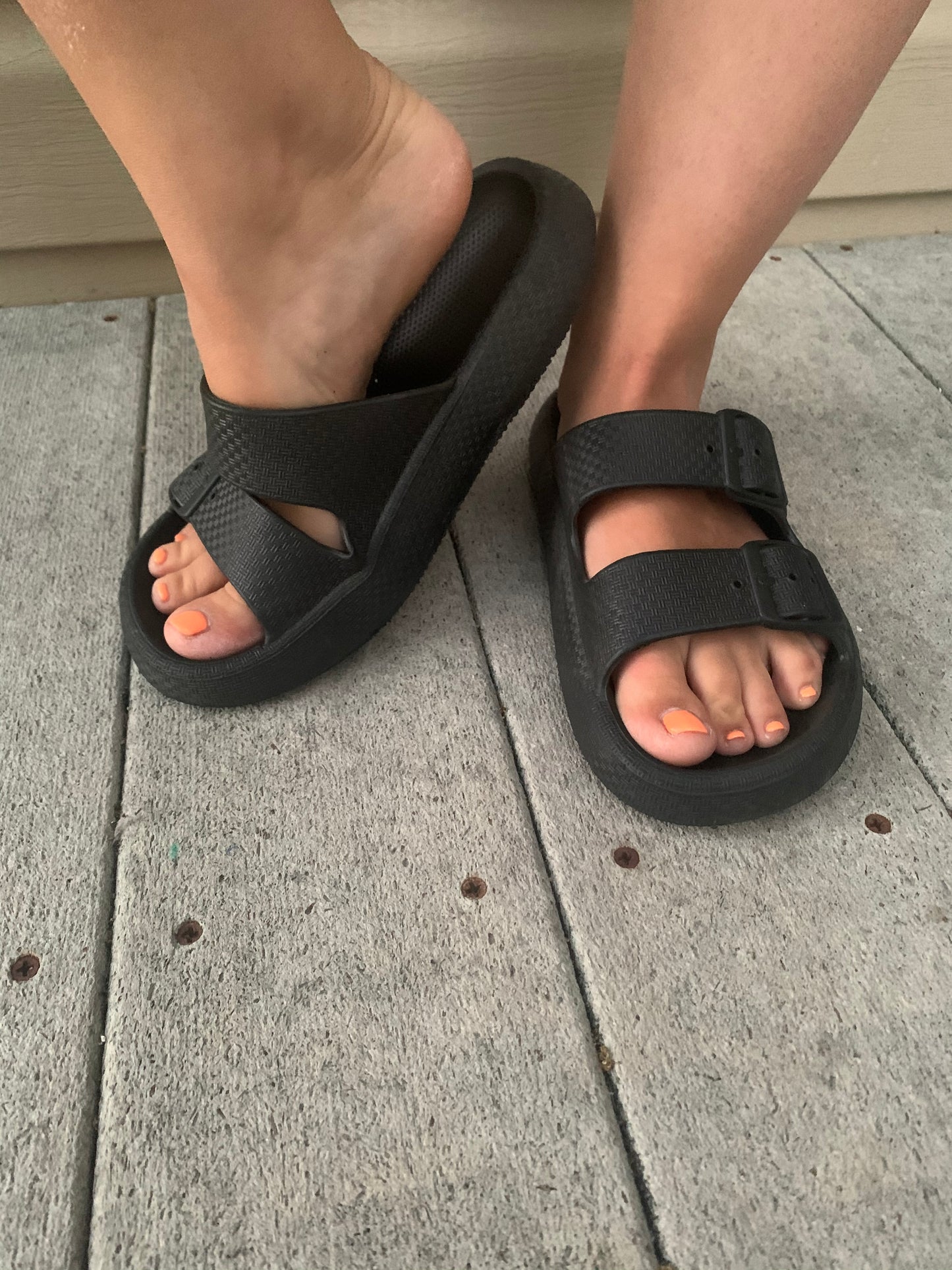 Becca Double Buckle Sandals