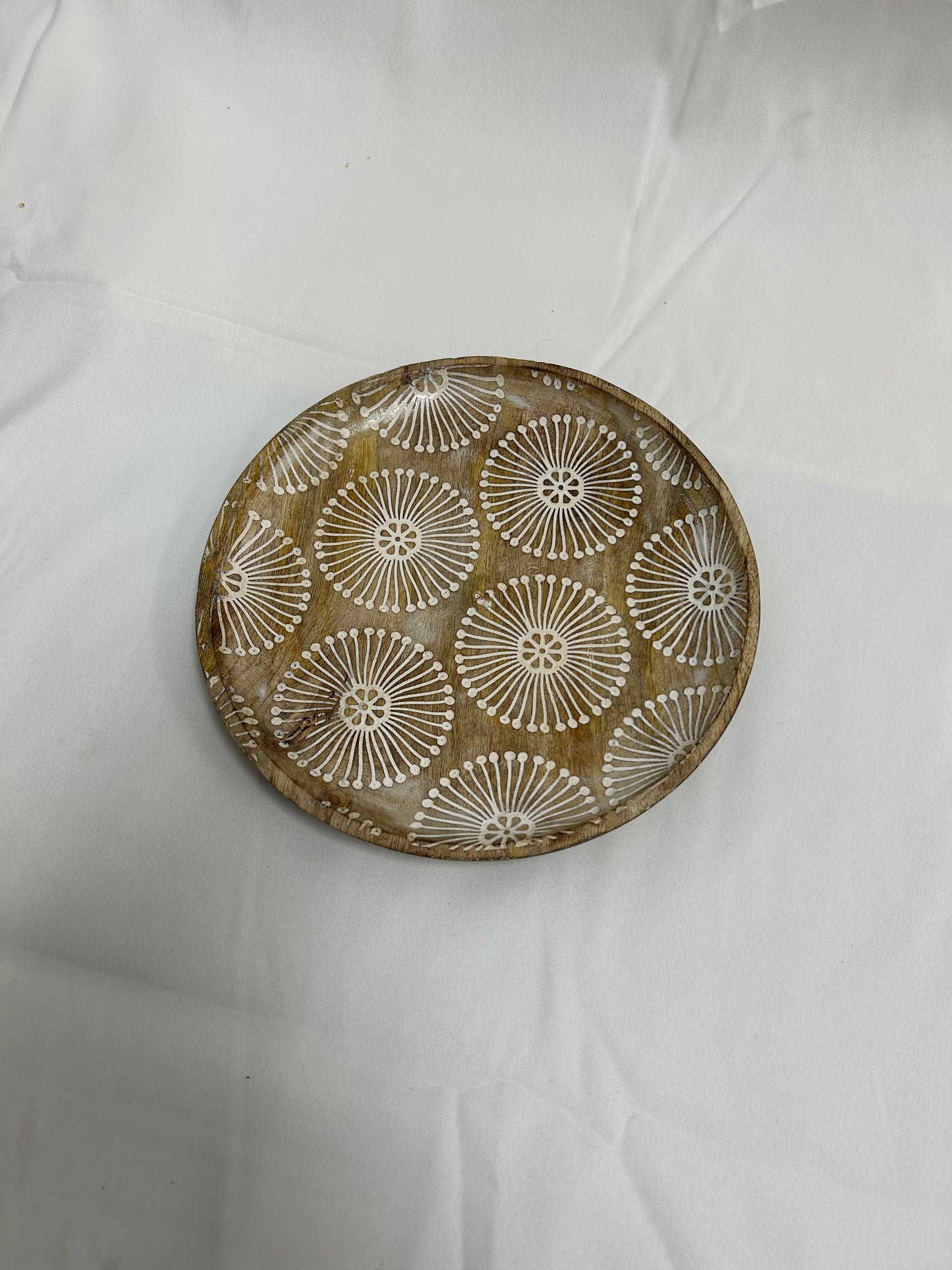 Jasmine Small Wood Plate