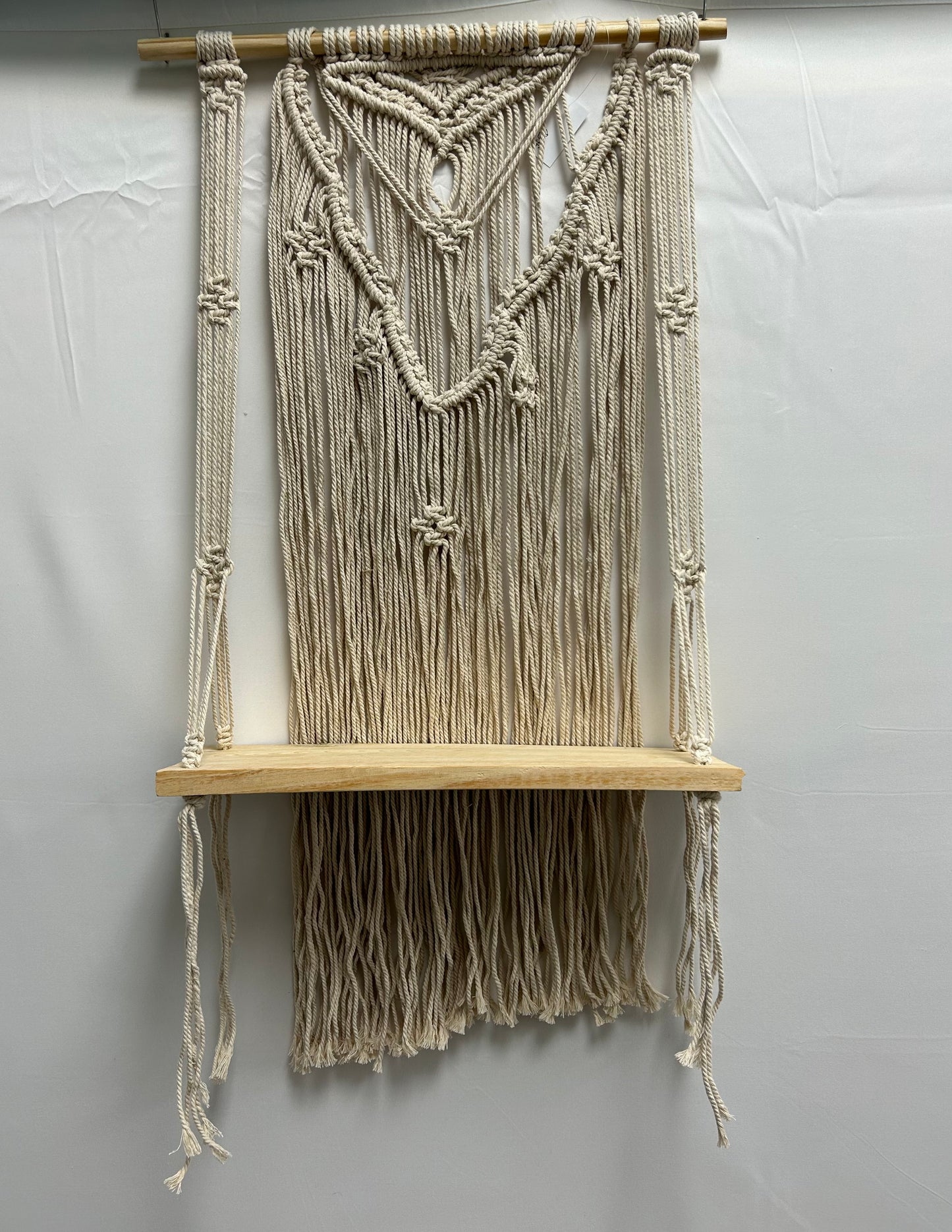 Large Macrame Shelf