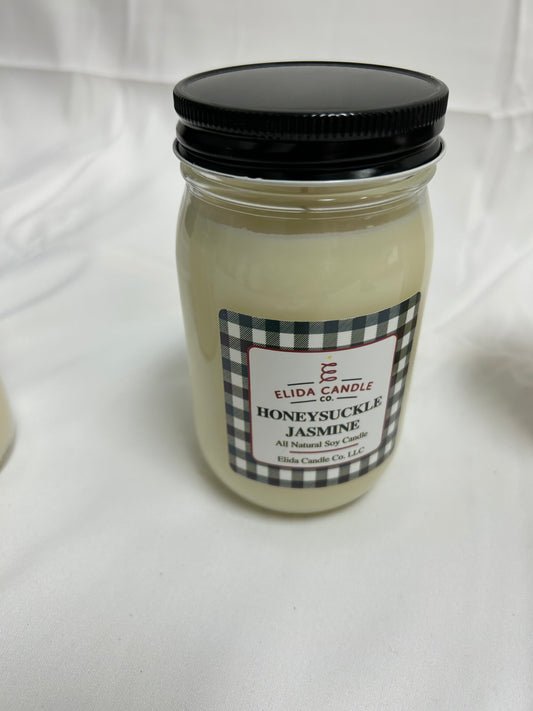 Honeysuckle Jasmine Jar Candle