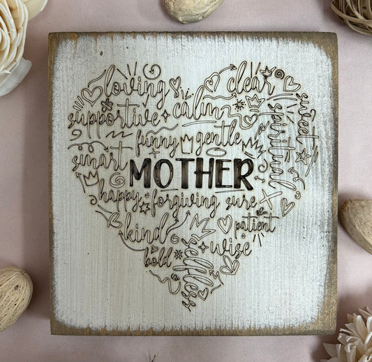 Signo del corazón de la madre